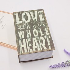 nestree 락시 개인형 미니 책 금고 대, 러브