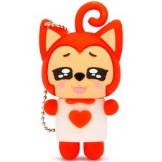 Kalron 魅力滿分 貓咪 USB 3.0 隨身碟 橘色