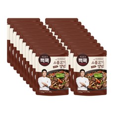 PAIK COOK 白鍾元牛肉烤肉調味醬, 160克, 20個