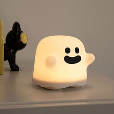 레나에너지 아기 유령 BOO 스마일 무드등, 혼합색상