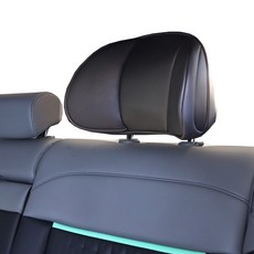 ezes SJ STORY AJES Kia EV4專用 第2排汽車頭枕頸枕, 1個, 摩登黑