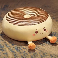 甜甜圈坐墊, 極度憤怒款 棕色, 1個