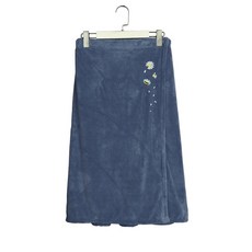 TCR 데이지 스커트 목욕 타올, 네이비, 1개