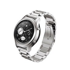 Big Company Galaxy Watch相容金屬霧面錶帶 20mm 42/41mm, 單品, 銀