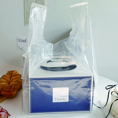 BEST PACK PE U型蛋糕甜點塑膠提袋 58號, 1個, 100入