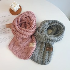 woojooi 兒童舒芙蕾圍巾2件組