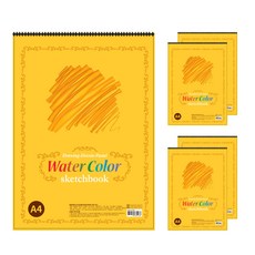 Mongdang繪圖筆記本 180g A4 14本, 5個