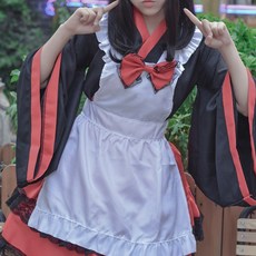 Anisum可愛洋裝COSPLAY服裝活動服裝+圍裙