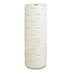 홈마인 DIY 인테리어 단열벽지 접착식 우드 아트 폼블럭 1 x 10 m, AB-21 아이보리, 1개