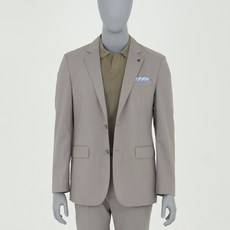 Lanzi 男士斜紋套裝夾克 LAJK21406