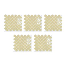 SPEED 3D立體重點裝飾磁磚貼紙, 5個, 510