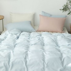 韓國 amante New Days 半超細纖維鋪棉被套, 柔和藍