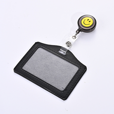 Goems 橫式員工證件套 名牌 5.4 x 8.5 cm, 3個, 黑色