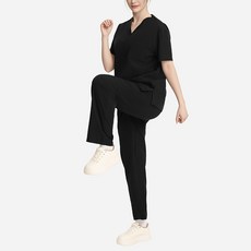 UNHEVE 男女通用V領手術服護士服上下套裝