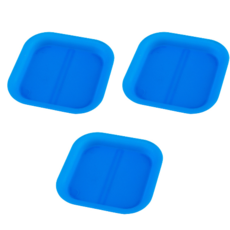 플라스틱 모종 화분받침 3p, 파란색