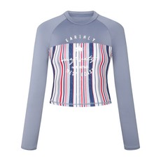 아레나 여성용 노티컬 레저 래쉬가드 상의 A3BL1PQ04BGY