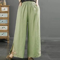 포플러앤씨 여성용 샤이크 트임 밴딩 팬츠 P24SMP031424