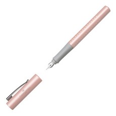 FABER-CASTELL 輝柏 Grip 珍珠版鋼筆 140988, F, 玫瑰