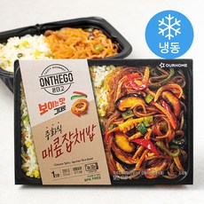 아워홈 온더고 중화식 매콤잡채밥 (냉동), 295g, 1개