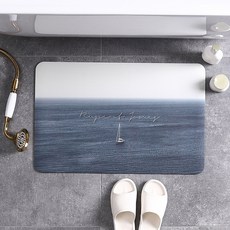 AFAMIC 艾法 橡膠珪藻土防滑軟地墊, 83, 1個