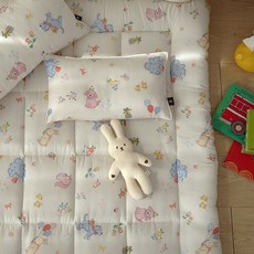 에이트룸 보들보들 먼지없는 모달 100% 미끄럼방지 밀크 유아 토퍼, 벌쓰데이