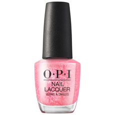 OPI 經典指甲油, D51閃粉色, 15ml, 1個