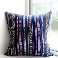 Charis 棉麻幾何風格抱枕套