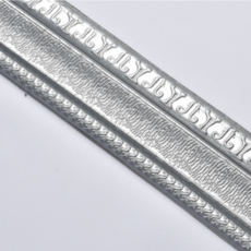 Jo&Mall 簡易泡棉踢腳板 2入, 銀色