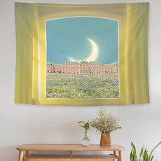 MA 창문 밖 달 시리즈 태피스트리, 들판