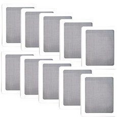 修補用自黏防蚊紗網, 10片