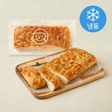 훕훕베이글 플레인 포카치아 (냉동), 440g, 1개, 1개입