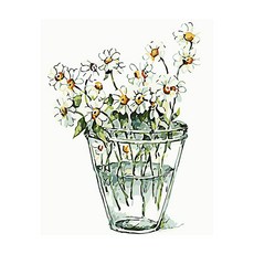 아이엠미니 DIY 명화그리기 별빛 무드등 패키지 30 x 40 cm, 컵 속의 꽃, 1개