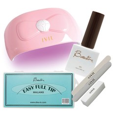 IVIt Easy Soft Gel 美甲套組, 1套, 軟筆尖+吉龍底座+公舉RAM 54W+Eyebit 3檔