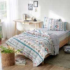 라몬떼 인디언 세미마이크로 사계절 차렵이불