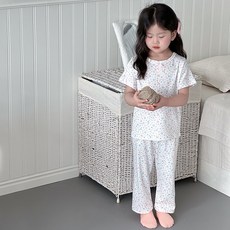 Starbean 亮點蝴蝶結夏季居家服上下套裝