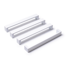 把手世界 Chairman 2孔家具把手 P192mm 白色, 4個