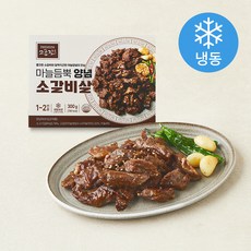 고급진 마늘듬뿍 양념 소갈비살 (냉동), 1개, 300g