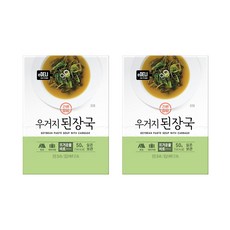 이델리 간편집밥 우거지 된장국 5p, 50g, 2개
