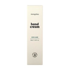 mongdies 保濕護手霜, 1條, 50ml