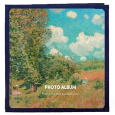 Allode 珍藏藝術回憶 黏貼式相簿, 01 草原 白色, 60張