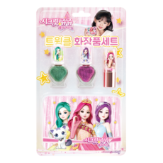 Secret Jouju Star Goddess Twinkle 兒童化妝品套組, 1組, 2款指甲油+口紅+唇彩盒
