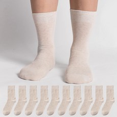 Si Ner socks 男士用 New Basic 中筒襪 10雙組