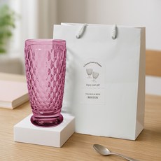 Villeroy&Boch 波士頓長飲杯 400ml + 購物袋, 莓果, 1個