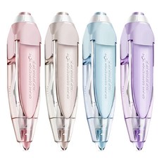 長立文具 Dada自動修正帶6m 4件套, 1套, 藍色, 紫色, 粉紅色, 棕色