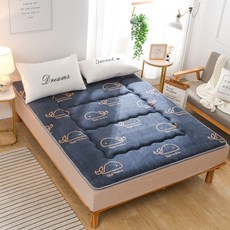 Bean Terior柔軟舒適的圖案床墊, 鯨