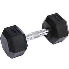 ALEAF 無味PEV六角啞鈴 12kg, 1個