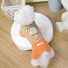 PASTEL PET 寵物 High Dog 連身衣, 1個, 橘色