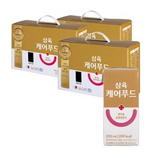 삼육 케어푸드 환자용 균형영양식 24p, 4.8L, 3박스