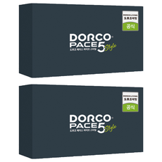 DORCO 多可樂客 PACE 5 Style 5層刮鬍刀片, 2組, 12個裝