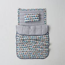 FRAMBOISE 孩童莫代爾棉午睡寢具組, 塗鴉汽車款